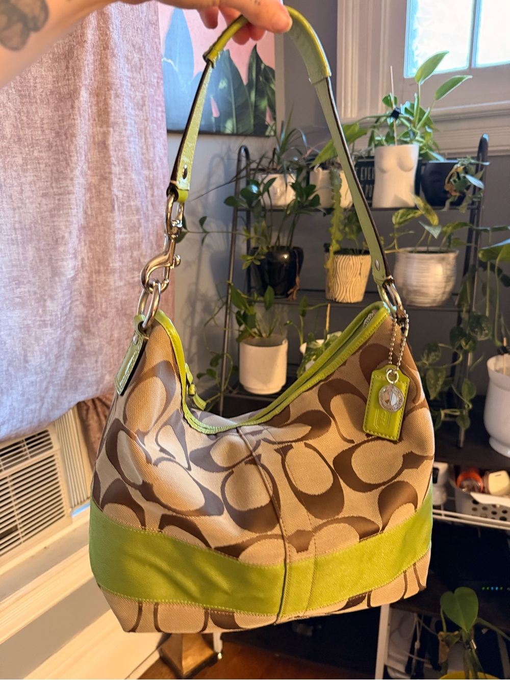 Coach Soho Signature C Jacquard Hobo Bag